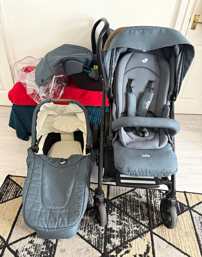 Joie grey single travel - grey,