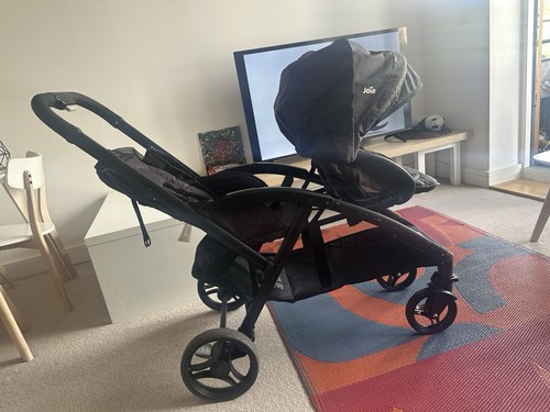 Joie double pram twin - double,