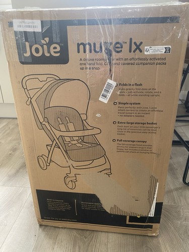 Joie muze black stroller - joie, lx