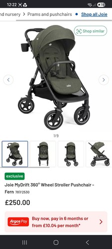 Joie mydrift 360 - joie, stroller